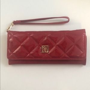 Style & Co red wristlet